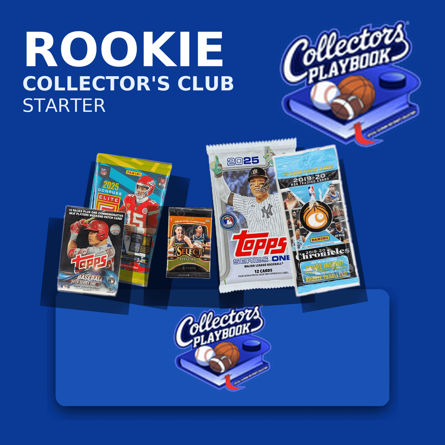 Rookie – Collector’s Club Starter (USE Code "5PACK" At Checkout To Get Your First Month For Only $5.99!) - Collectors Playbook
