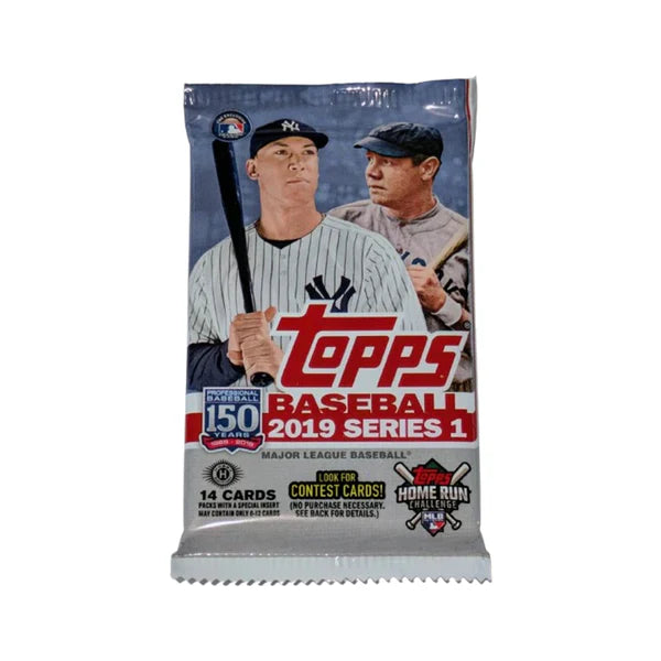 2019 Topps Series 1 Baseball Hobby 5-Pack Bundle